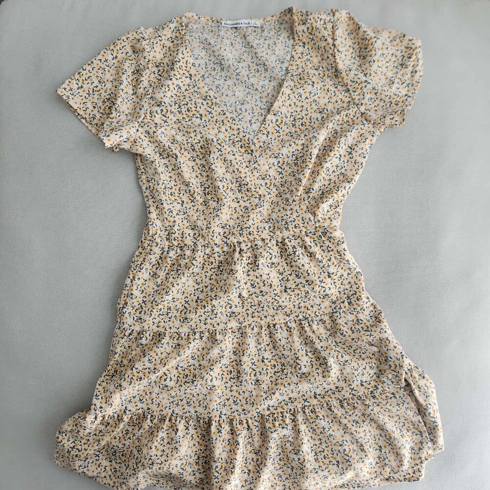 Abercrombie Floral Tiered Mini Dress